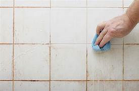 Bathroom tile gap filling