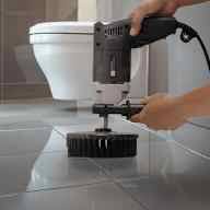 Intense bathroom cleaning