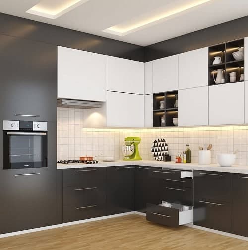 L - SHAPED KITCHEN